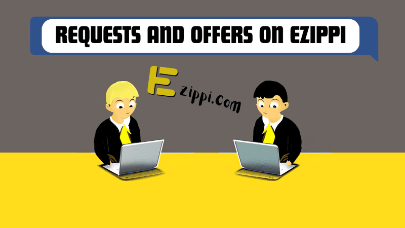 requests and offers on ezippi